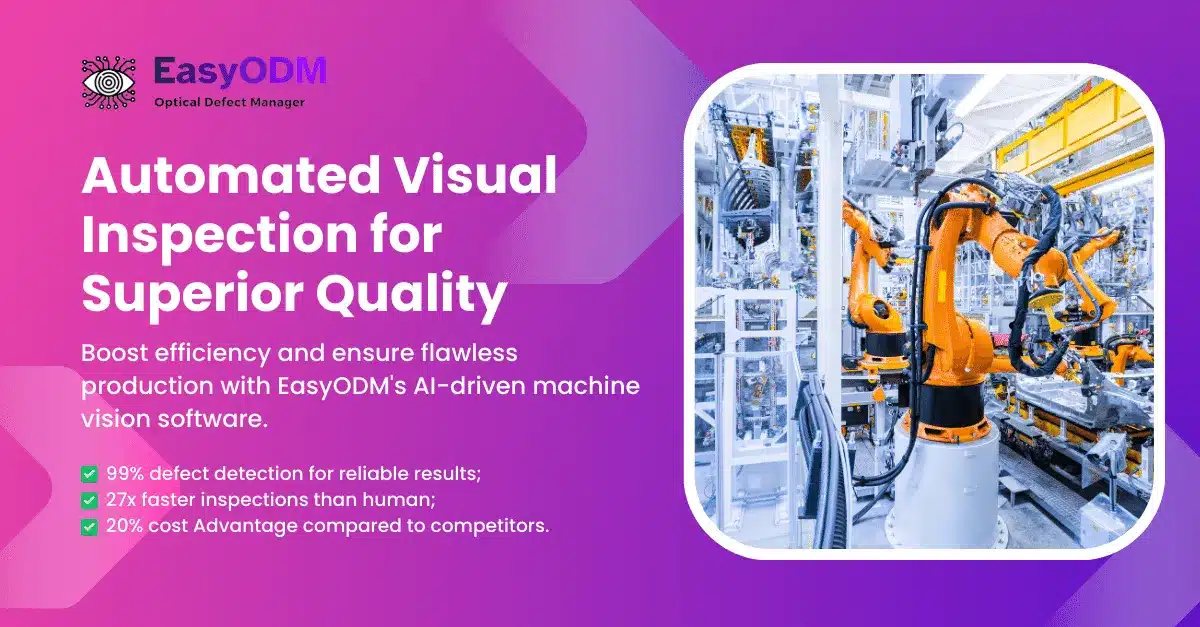 Automated Visual Inspection With EasyODM Software