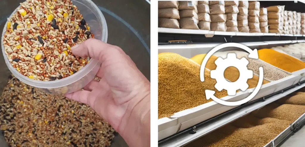 automating grain feed ingredient tracking