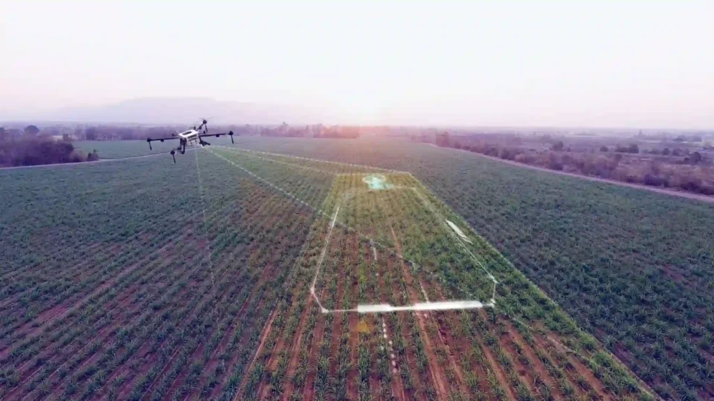 modern farming data analytics with drones