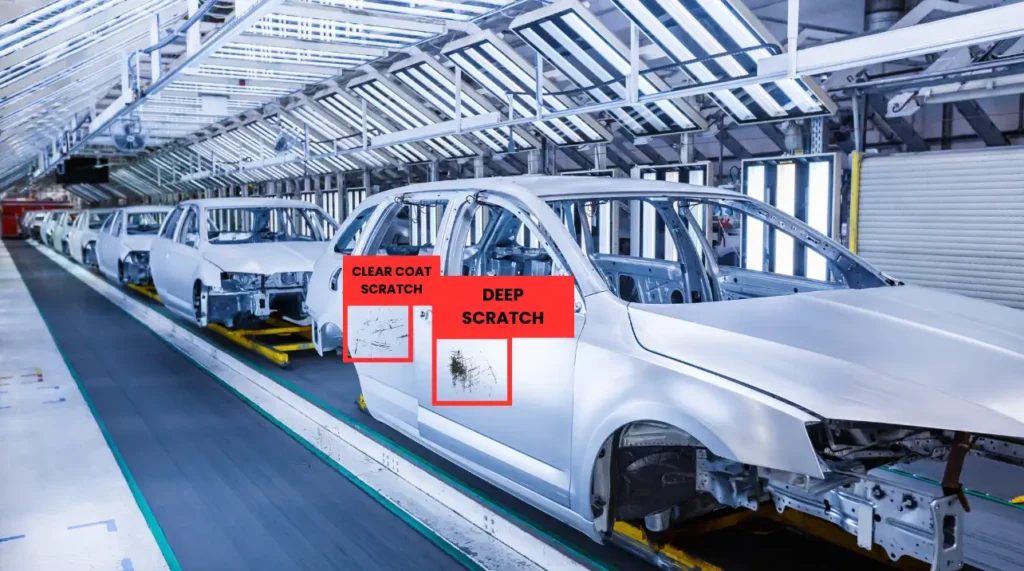 automobile assembly line inspection with computer vision