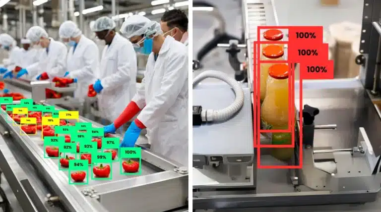 AI in food and beverage quality control